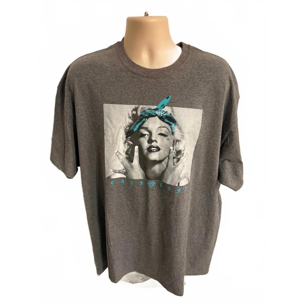 POPLUAR POISON‎ CALI LIFE MENS T SHIRT SIZE 2XLARGE GRAY